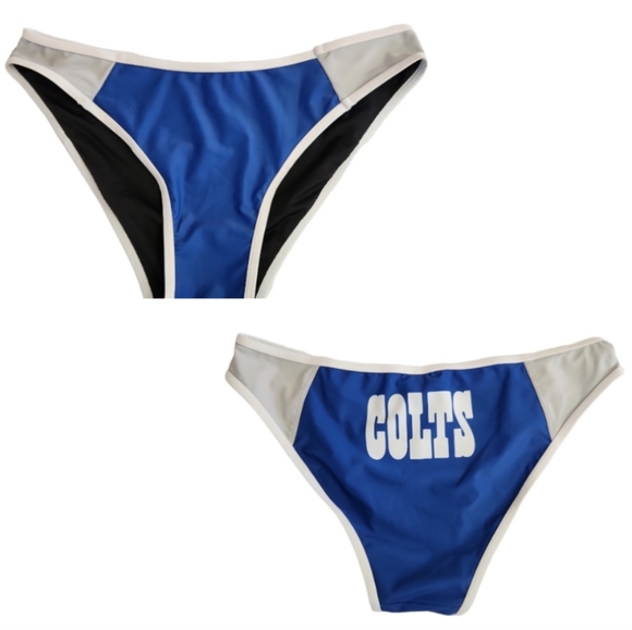 Indianapolis Colts NFL Team Logo Bikini Bottom (L) - Picture 1 of 8